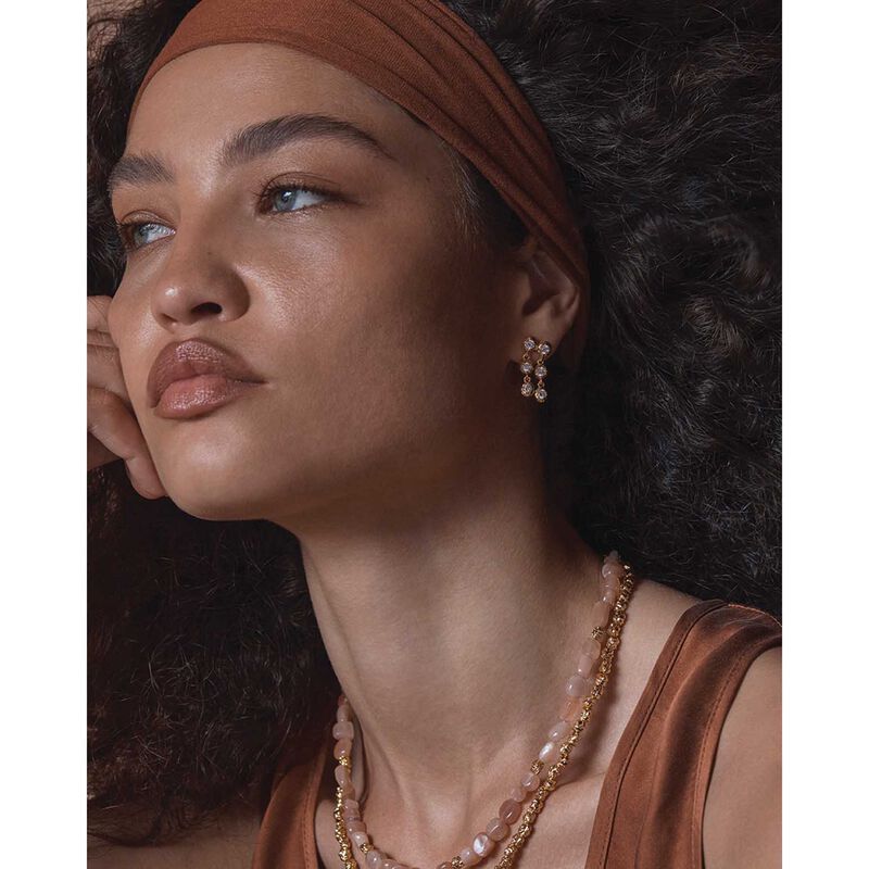 Amber Sceats Toulouse Earring In Crystal image number 1